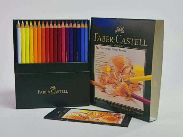 Lapiz de color largo 36 col. FABER CASTELL POLYCHROMOS c/carton (110038) - Imagen 2