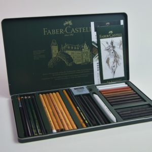 Set de lápices artísticos FABER CASTELL PITT Monochrome (33 pzs.)112977