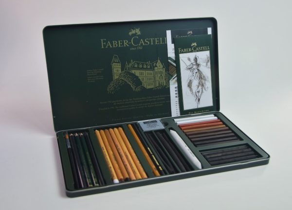 Set de lápices artísticos FABER CASTELL PITT Monochrome (33 pzs.)112977
