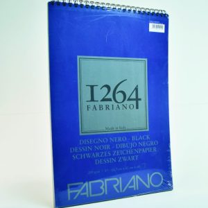 Block de Dibujo A-3 FABRIANO 1264 40 hjs Negras 200 gr