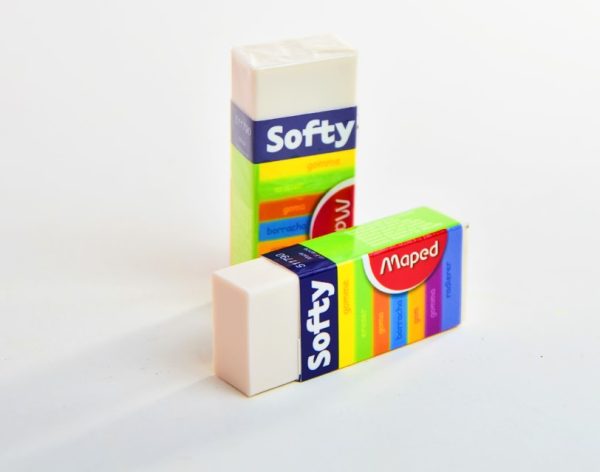 Borrador de lápiz Maped SOFTY 511790 56 X 23 X 12 mm