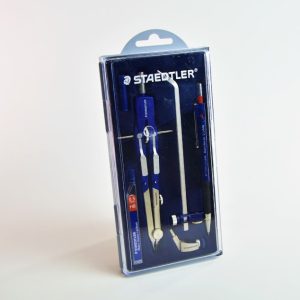 Compas de prec/milimétrica STAEDTLER 552 02 PR1 Mars Alargador y adaptador + portaminas