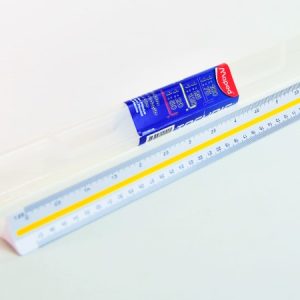 Escalimetro Triangular 30 cms. Maped 24001 de plástico profesional 6 esc.