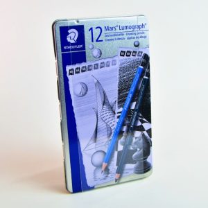 Lápiz de grafito P/Dibujo 12 unid. Staedtler LumoGraph 8B-2H 100G12 S