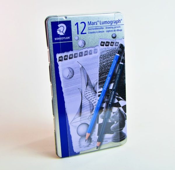 Lápiz de grafito P/Dibujo 12 unid. Staedtler LumoGraph 8B-2H 100G12 S