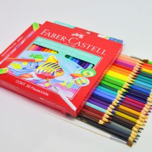 Lápiz de color Acuarelable 48 col. FABER CASTELL Eco lápiz 120248 c/cartón