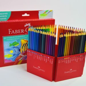 Lápiz de color Acuarelable 60 col. FABER CASTELL Eco lápices 120260 c/cartón
