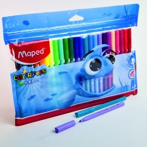 Marcador escolar 24 col MAPED Color Peps Ocean 845722