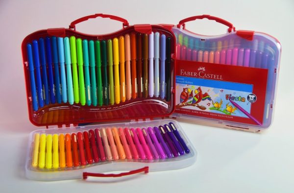 Marcador escolar 48 col FABER CASTELL Fiesta Est. Rígido 555347