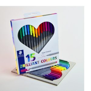 Micropunta STAEDTLER 0.3 mm 15 col TRIPLUS fine liner 334 C15H