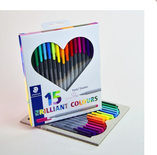 Micropunta STAEDTLER 0.3 mm 15 col TRIPLUS fine liner 334 C15H