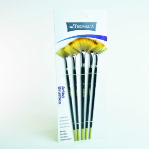Pincel Set Abanico 5 pzs BOMEIJIA pelo sintético