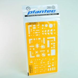 Plantilla PLANTEC Profesional 2122 sanitarios - cocina y lavandería esc 1:100