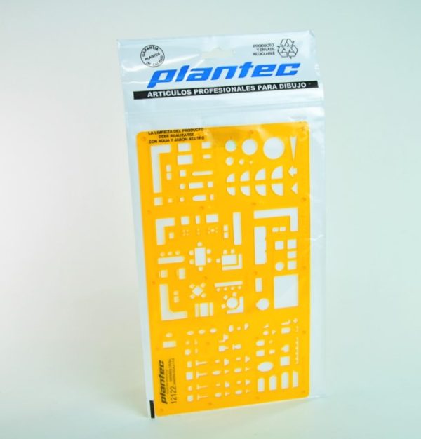 Plantilla PLANTEC Profesional 2122 sanitarios - cocina y lavandería esc 1:100