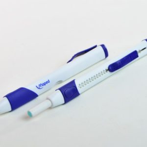 Portagomas 7 mm. MAPED 512500 Gom Pen conform triangular