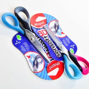Tijera MAPED 13 cm 069300 Sensoft Flexible p/redonda