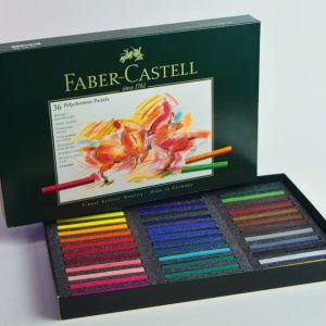 Tiza Pastel Seco 36 col FABER CASTELL Polychromos Alemania 128536 cja. Carton