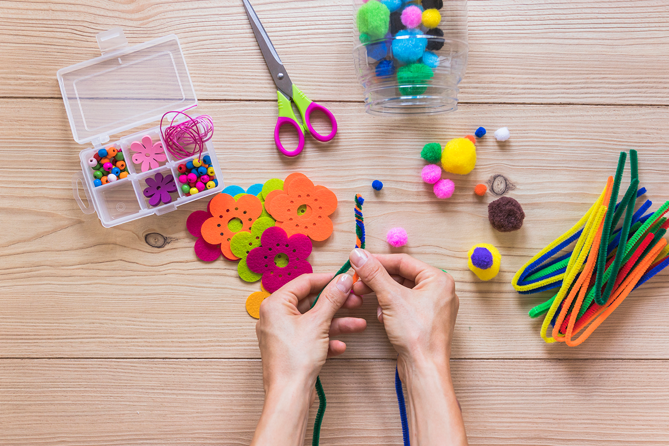 Todos los materiales que necesitas para poder hacer manualidades en casa