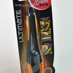 Estilete 9 mm Maped Ultimate 86410 agarre suave