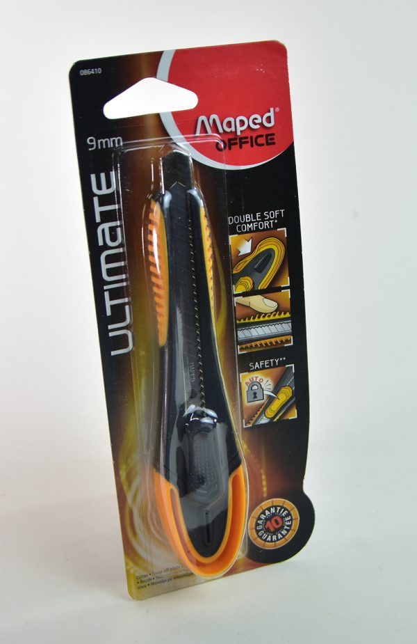Estilete 9 mm Maped Ultimate 86410 agarre suave