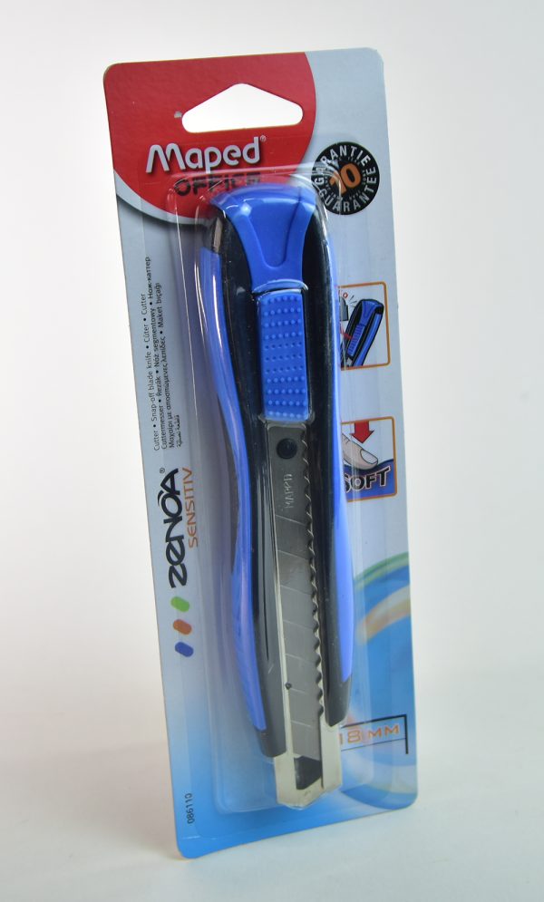 Estilete 18 mm Maped Zenoa Sensitiv 86110
