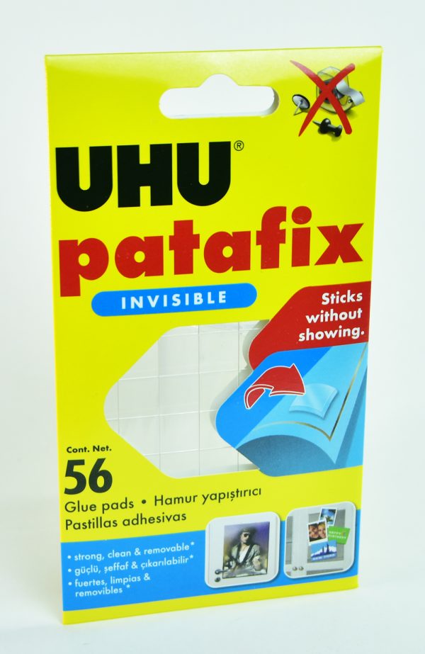 Pegamento UHU Patafix Transparente 56 unid. 37155