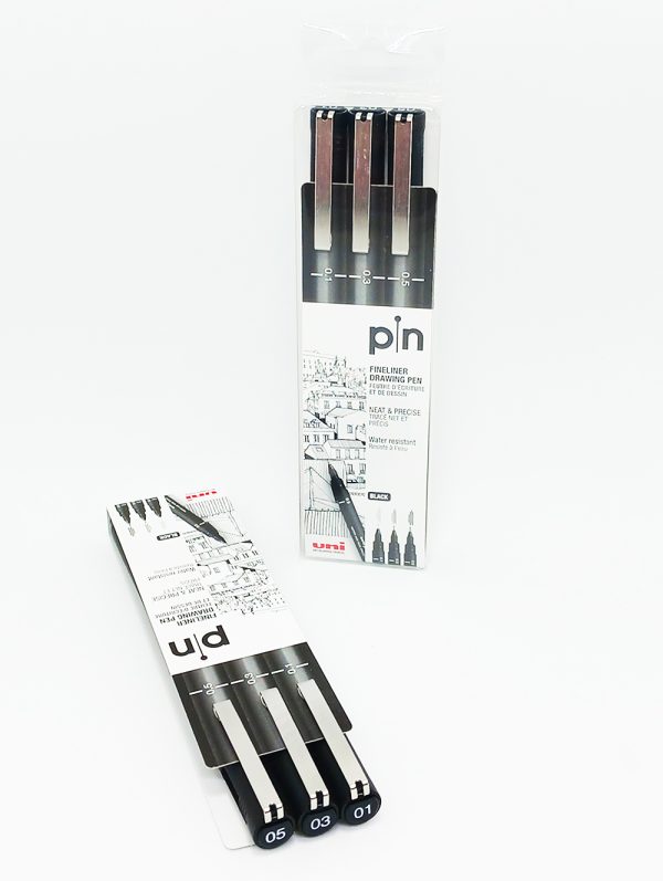 Tiralíneas Micron UNI Set/3 piezas