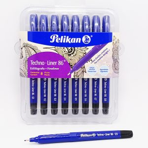 Tiralíneas PELIKAN Tecno Liner 86 Set/8 pzs.