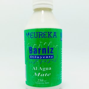 Barniz EUREKA al agua Mate de 250 mls.