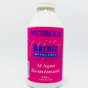 Barniz EUREKA al agua Semi Mate de 250 mls.