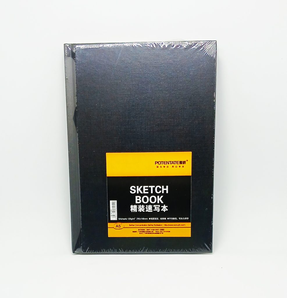 Block de Dibujo A-5 POTENTATE AR 3-6/22 64 hojas de 120 grs