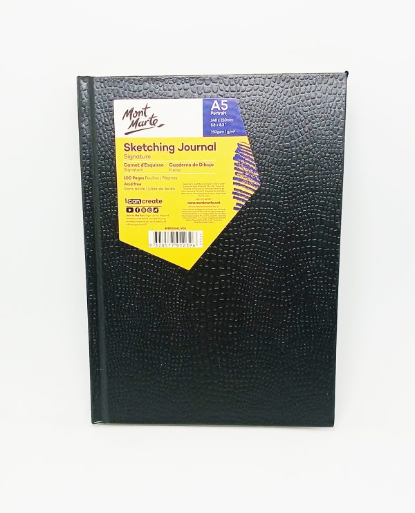 Block de Dibujo A-5 MONT MARTE Vertical AR 2-35V 100 hojas de 150 grs