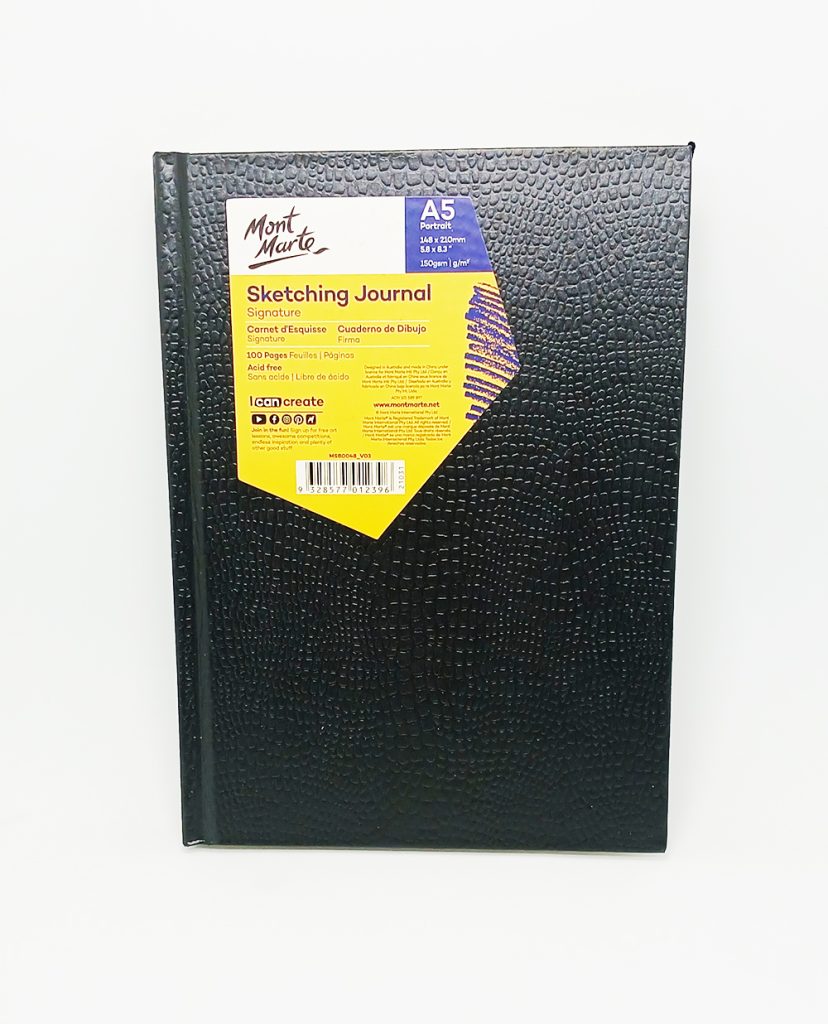 Block de Dibujo A-5 MONT MARTE Vertical AR 2-35V 100 hojas de 150 grs