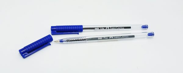 Bolígrafo Faber Castell 060 0.7 mm p/fina azul