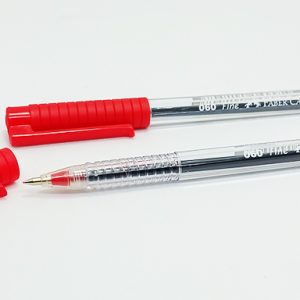 Bolígrafo Faber Castell 060 0.7 mm punta fina rojo
