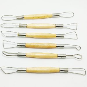 Desbastador de 6 unid. de metal doble punta Bomeijia