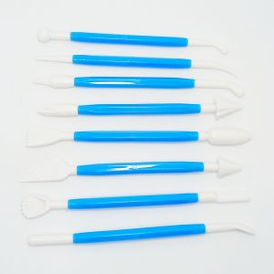 Estecas de 8 piezas de plástico para fondant y artesanía Craft AR 4-17