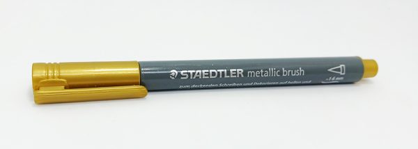 Marcador Metálico STAEDTLER punta Pincel Oro 8321-11