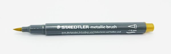 Marcador Metálico STAEDTLER punta Pincel Oro 8321-11 - Imagen 2