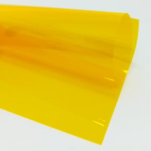 Acetato Liso transparente A4 liso color amarillo
