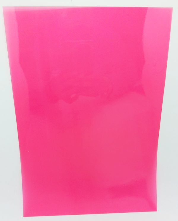 Acetato Liso transparente A4 liso color rojo - Imagen 2