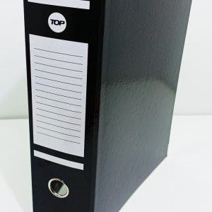 Archivador de palanca TOP lomo ancho Negro Plastificado