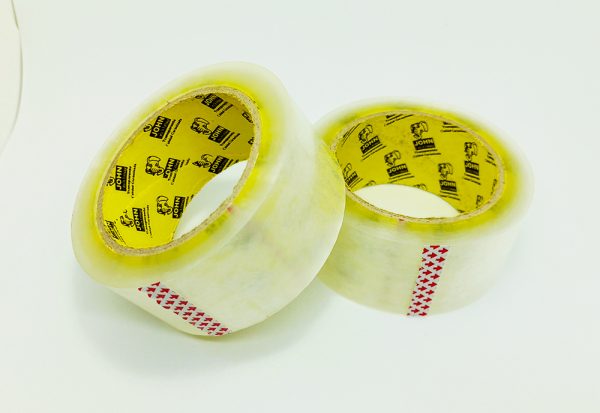 Cinta de embalaje transparente de 100 yardas John - Imagen 2