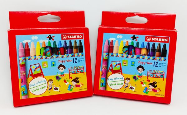 Crayones Stabilo de 12 colores 2812 Yippy-Wax - Imagen 3