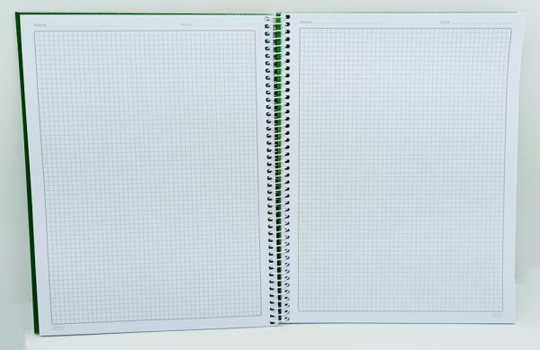 Cuaderno con espiral Carta 4 mm (Elba) ABC de 100 hjs. - Imagen 3