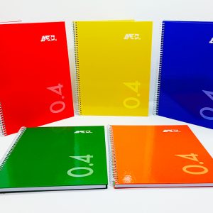 Cuaderno con espiral Carta 4 mm (Elba) ABC de 100 hjs.