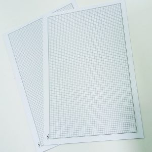 Cuadernillo tamaño oficio Elba cuadricula 4 mm con margen