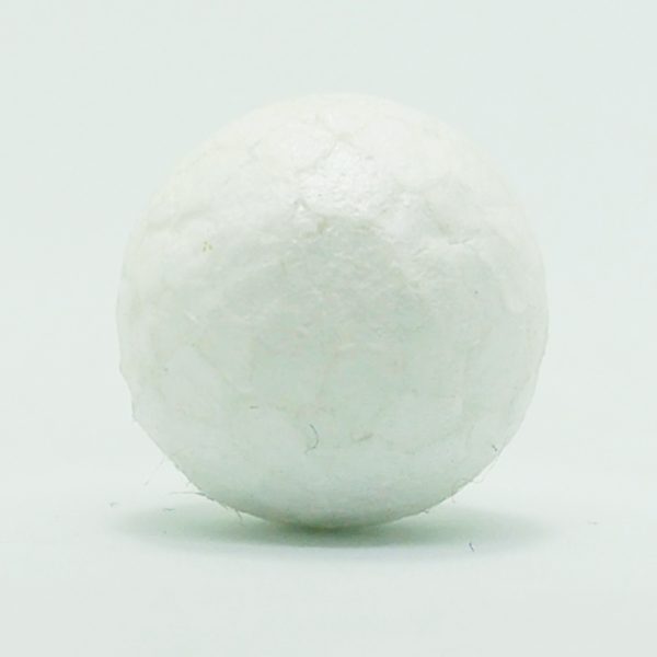 Esferas de plastoformo diámetro 2 cms.
