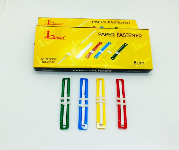Fastener de plástico Lancer en colores