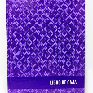 Libro de Caja empastado tamaño oficio ABC